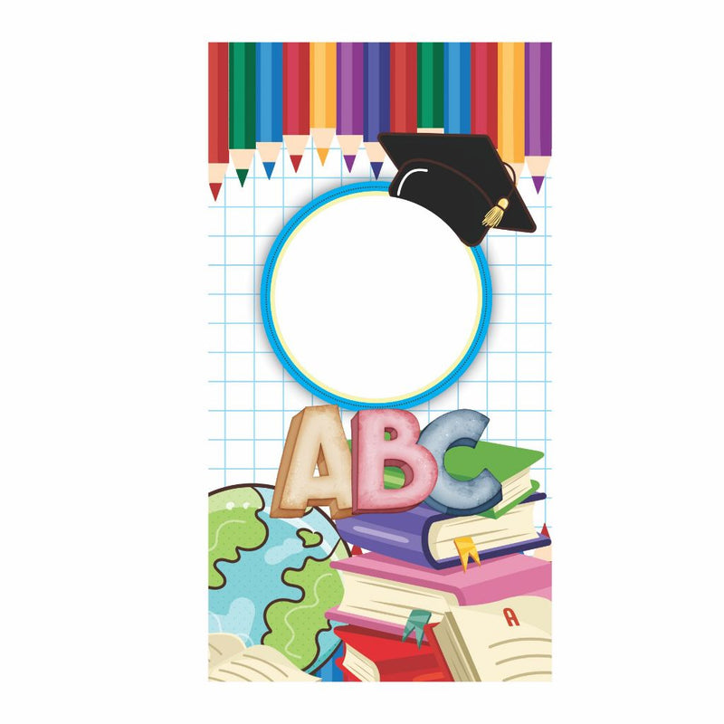 Painel mais estrutura Interativo Para Festas 3d Fotos ABC